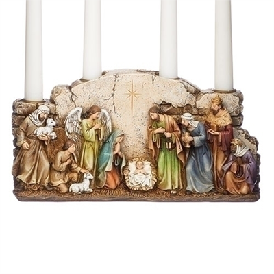Nativity Advent Wreath