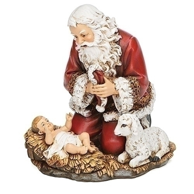 Kneeling Santa