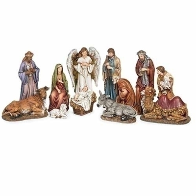 12 PC Nativity Set