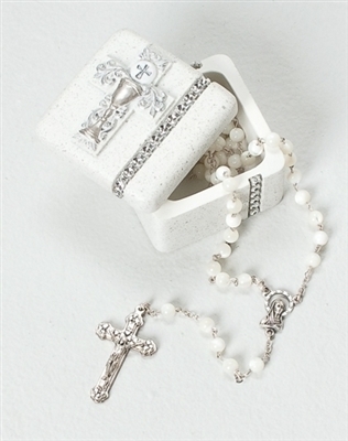 Rosary Keepsake Box