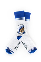 St Mother Teresa of Calcutta Kids Socks