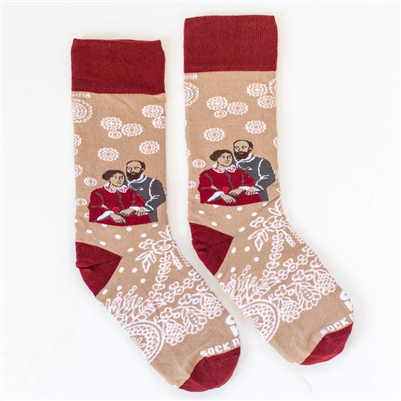 Sts. Louis and Zelie Martin Adult Socks