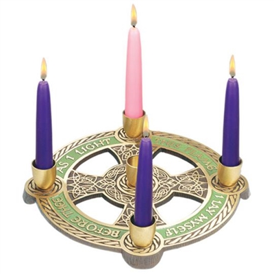 Advent Candle Wreath: As I Light This Flame I Lay Myself Before Thee