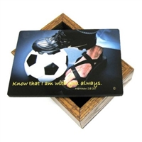 Soccer Sports Keepsake Box