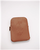 Terra Cotta Leather Rosary Pouch