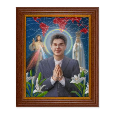 St. Carlo Acutis Framed Image