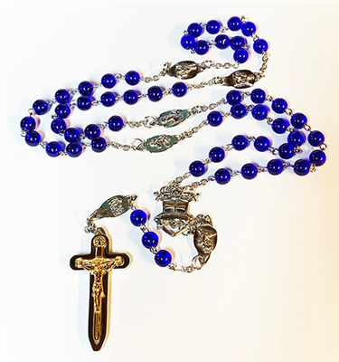 Blue Warrior Rosary