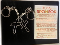 SORRY SOLD OUT Sponsor Keychain