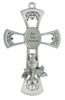 6" Pewter First Communion Cross