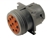 LD-HD10-9-96P RECEPTACLE-BULKHEAD 9 POS