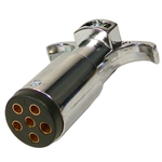 PI-0727P 1 piece 6-Pole Metal Male Plug Connector