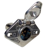 PI-0729P 1 piece 6-Pole Metal Female Socket Connector