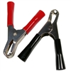 PI-0840A  Red & Black Insulated 30 AMP Test Clips