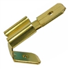 PI-1591D 6 pieces Brass .250 Inch Double Male/Single Female Receptacle