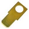 PI-1596D 5 pieces Brass .250 Inch Male Tab With #10 Stud