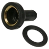 PI-5570C  Weather Resistant Boot Threaded Mount Nut for Tgle Swtches  3/8 Inch-5/8 Inchx1/2 Inch Tgle