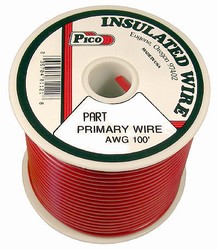 Primary Wire 8 AWG RED 50 ft