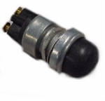 Pollak 24-363-P Momentary Switch with Black rubber boot