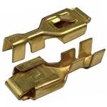 PI-1599C 50 pieces Locking Female For #1863 Brass .250 Inch Female