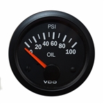 VO-350-010-003C GAUGE PRESS OIL 100PSI 10-180 12V CV