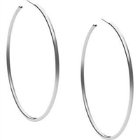 Sterling Silver Hoop Earrings, Fashion Hoop Earrings, Silver Hoop Earrings, Sterling Silver Hoops, White Gold Hoops, Hoop Earrings