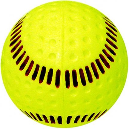 Champion Sports 12 in. Optic Synthetic Leather Softball, Yellow