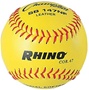 Champion RHINO 11" Leather Fastpitch Softballs (Poly Core) - Dozen