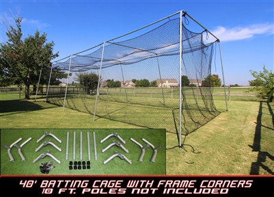 Cimarron 40x12x10 Frame Corner Kit with Net