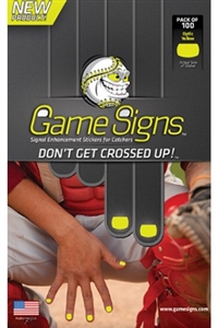 GAME SIGNS Catcher Signal Enhancement Stickers (pack of 100)