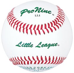 Pro Nine LL1 Little League Official Game Baseballs - Dozen