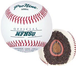 Pro Nine NFHSA Official Game Baseballs - Dozen