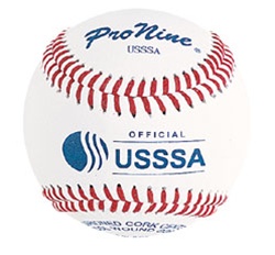 Pro Nine USSSA League Official Tournament Baseballs - Dozen