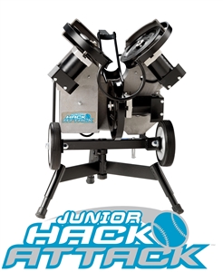 JUNIOR HACK ATTACK 3-Wheel Softball Pitching Machine