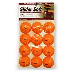 Heater Slider Pitching Machine Soft Lite-Balls - Dozen