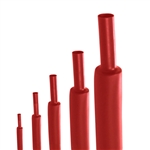 3/4" DUAL WALL HEAT SHRINK 3:1 RED 4ft