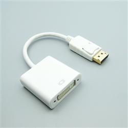 DisplayPort M to DVI F Adapter