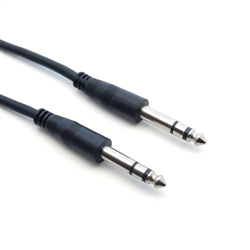 15' AUDIO CABLE 1/4" STEREO M-M