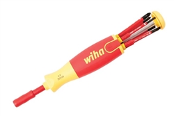 WIHA 28395 Insulated SlimLine 6inOne Pop-Up Screwdriver