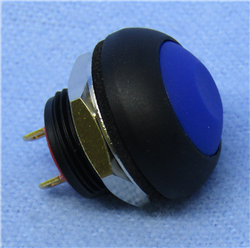 30-12636; Blue Sealed Mini Push Button