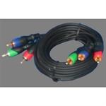 45-3306; COMPONENT VIDEO CABLE-6'-3 RCA