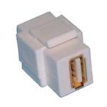 45-764; Flush mount USB 1 Female to Female