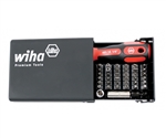 WIHA 71990 - Security Bits Collector 39 Piece Set includes Magnetic Bit Holder, Socket and Handle