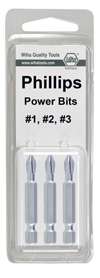 74150 PHILLIPS POWER BIT (3 pack set)