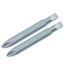 WIHA 74304 - Slot/Phillips Double End Bit 4.5 #1 2Pk