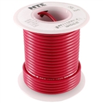 HOOK UP WIRE- 20AWG RED STRANDED 25ft Spool