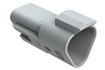 AT04-3P; 3 PIN RECEPTACLE