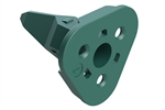 AW3S; 3 PIN PLUG WEDGELOCK