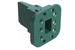 AW6S; 6 PIN PLUG WEDGE