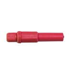 Red Shrouded 4mm Banana Plug (BU-32603-2)
