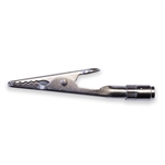 Threaded Barrel Alligator Clip - 10 Amp (BU-60TBO)